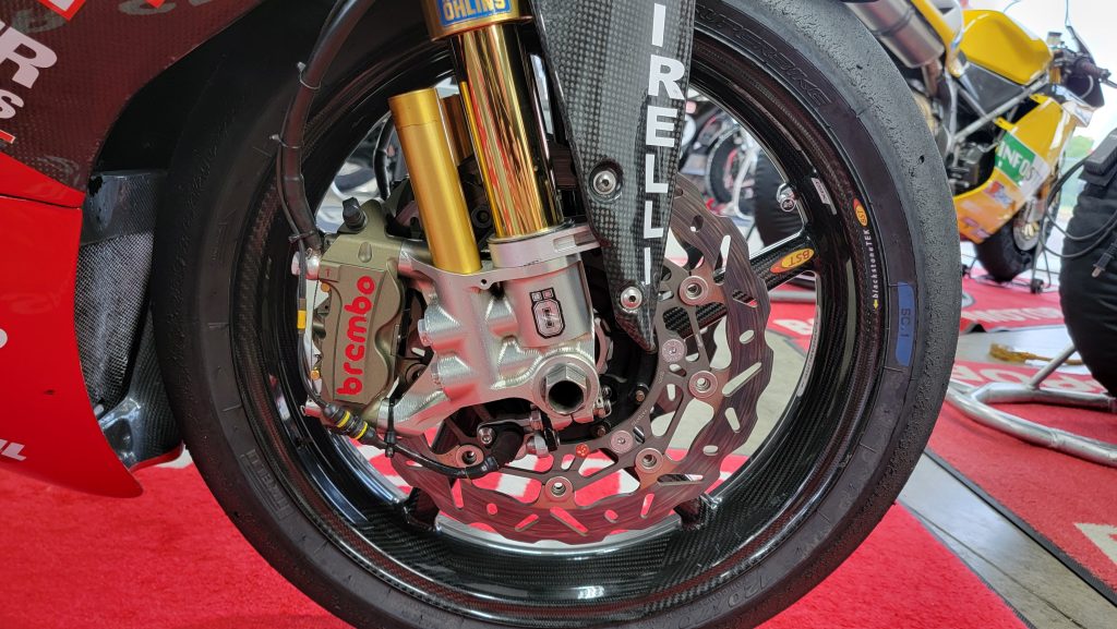 pierobon x60r ohlins FGR forks Brembo billet calipers