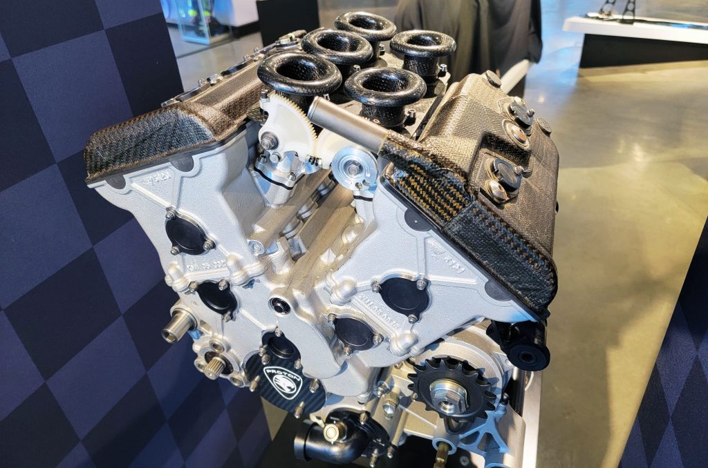 proton v5 motogp engine