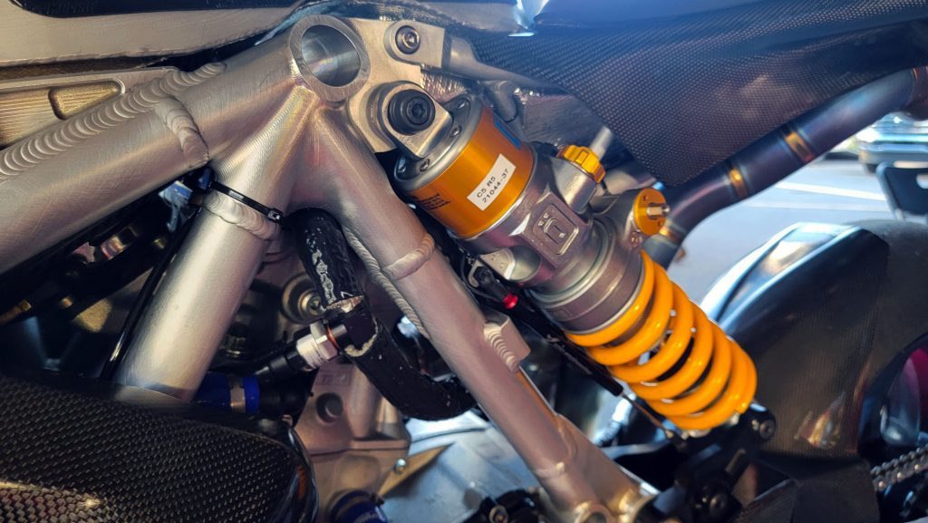 Pierobon X80r Ohlins Shock