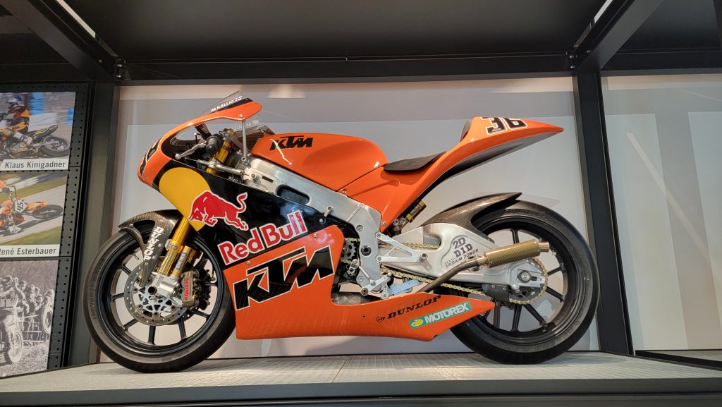 2007 KTM 250 FRR of Mika Kallio at KTM MotoHall